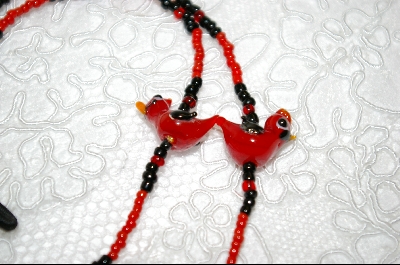 +MBA #6734  Glass Cardinals