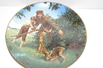 + MBA #S30-283   "1984  "Davey Crocket" By Gene Boyer Collectors Plate"