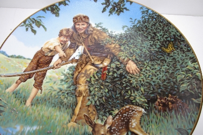 + MBA #S30-283   "1984  "Davey Crocket" By Gene Boyer Collectors Plate"