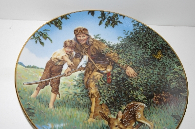 + MBA #S30-283   "1984  "Davey Crocket" By Gene Boyer Collectors Plate"