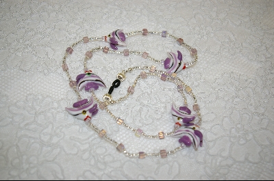 +MBA #6602  "6 Glass Hand Made Angel Fish