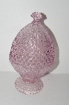 +MBA #S28-289    "Gorham Emily's Pink Egg Shaped Candy Dish With Lid"