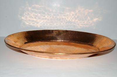 +MBA #S28-337     "Older Large Oval Copper Platter"