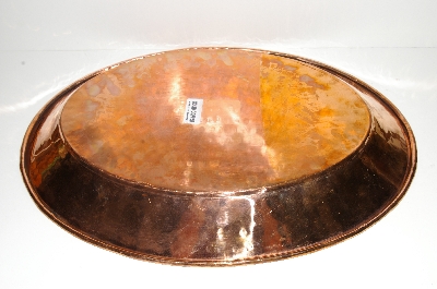 +MBA #S28-337     "Older Large Oval Copper Platter"