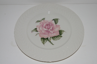 +MBA #S28-162    " Set Of 4  Throdore Haviland Regents Park "Rose" Dinner Plate"