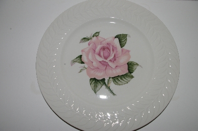 +MBA #S28-162    " Set Of 4  Throdore Haviland Regents Park "Rose" Dinner Plate"