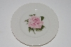 +MBA #S28-173  Set Of 4   "Theodore Haviland  Regents Park "Rose" Toast Plate"