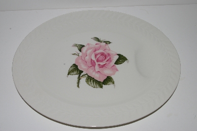 +MBA #S28-176     "Theodore Haviland Regents Park "Rose" Oval Platter
