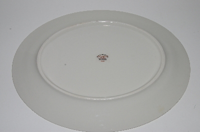 +MBA #S28-176     "Theodore Haviland Regents Park "Rose" Oval Platter