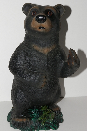 +MBA #S28-215      "2003 Art Line Black Bear Garden Ornament"