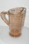 +MBA #S28-104  "Pink  Glass Measuring Pitcher"