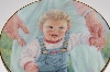 +MBA #S29-325   "1991 Abbie Williams Babys First Steps Collectors Plate"