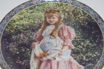 +MBA #S29-332   "1996 Retired Take Me Home Collectors Plate By Sandra Kuck"