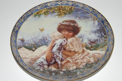 +MBA #S29-347   "1995 Puppy Love By Artist Sandra Kuck"