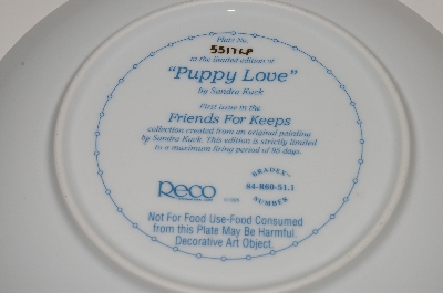 +MBA #S29-347   "1995 Puppy Love By Artist Sandra Kuck"