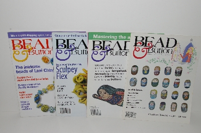 +MBA #S31-058   "Older Set Of 4 Bead & Button Magazines"