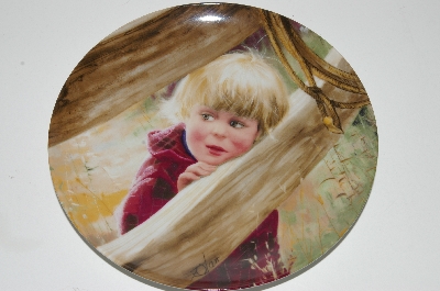+MBA #S18-157   "1990 Donald Zolan" Rodeo Girl" Collector Plate"