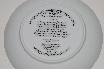 +MBA #S18-169     "1990 Donald Zolan "Snowy Adventure" Collectors Plate"