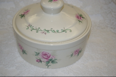 +MBA #6807  Ceramic Country Casserole Dish With Matching Lid