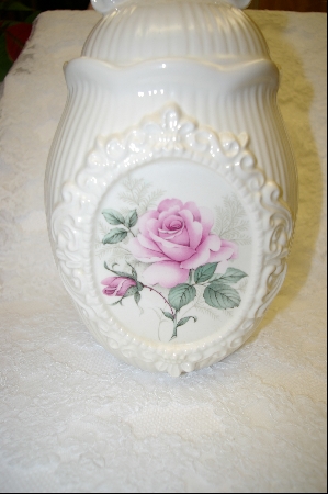 +MBA #6785  Large Formal Ceramic Cookie Jar