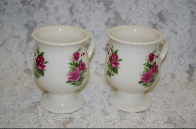 +MBA #6863  Set Of 4 "Pedestal" Coffee Mugs
