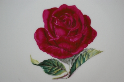 + MBA "Nocturne" H&C Red Rose Plate