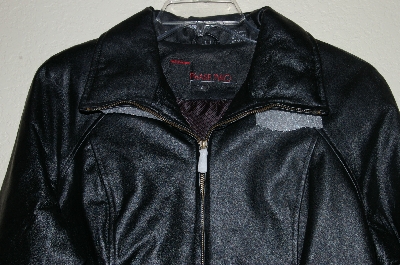 +MBAHB #19-189  "Phase Two Black Leather Jacket"