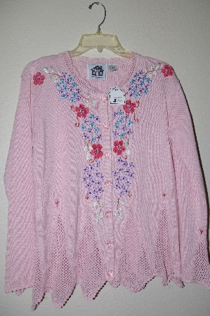 +MBAHB #19-091 "Limited Edition Storybook Knits "Enchanting Hydrangea" Sweater