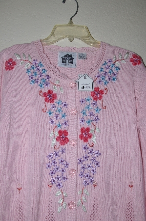+MBAHB #19-091 "Limited Edition Storybook Knits "Enchanting Hydrangea" Sweater