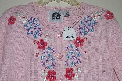 +MBAHB #19-091 "Limited Edition Storybook Knits "Enchanting Hydrangea" Sweater