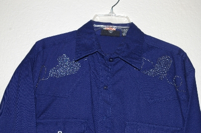 +MBAHB #19-146  "Manisha One Of A Kind Hand Beaded Shirt"