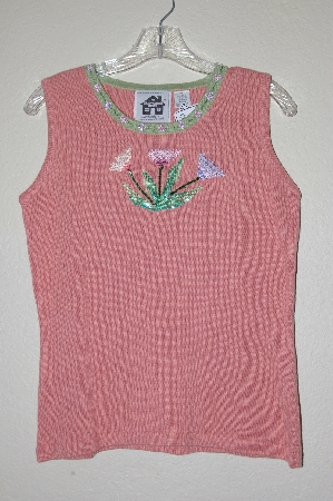 +MBAHB #19-120  "Storybook Knits Limited Edition "Tulip Romance" Tank Sweater"
