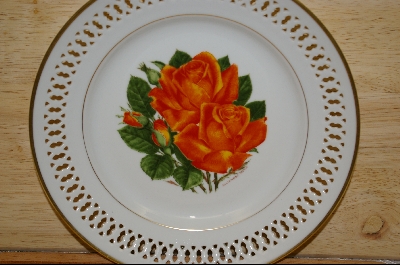 + The 12 Rose Plates "TROPICANA" 1979