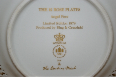 +The 12 Rose Plates "ANGEL FACE" 1979