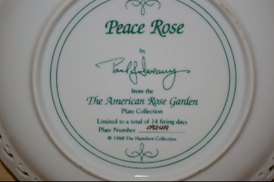 + The American Rose Garden "PEACE ROSE" 1988