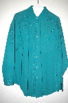 +MBAHB #25-135  "Ignite Basics Green Fancy Beaded Shirt"