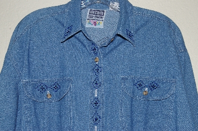 +MBAHB #13-059  "Details Sportswear Hand  Beaded One Of A Kind Top"