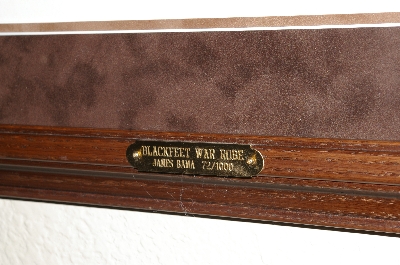 +MBA# FL9-001 "1992 Blackfeet War Robe" By Artist James E. Bama