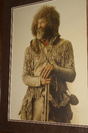 +MBA #FL9-011  "Mountain Man 1820-1840 Period" By Artist James Bama