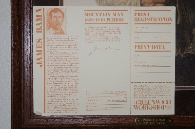 +MBA #FL9-011  "Mountain Man 1820-1840 Period" By Artist James Bama
