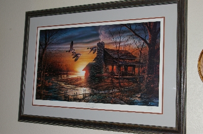 +MBA #FL8-125   "1987  Golden Retreat" Ducks Unlimited By Artist Terry Redlin