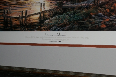 +MBA #FL8-125   "1987  Golden Retreat" Ducks Unlimited By Artist Terry Redlin