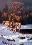 +MBA #FL9-151  "Knight Of The Grizzly" By Artist Check Ren