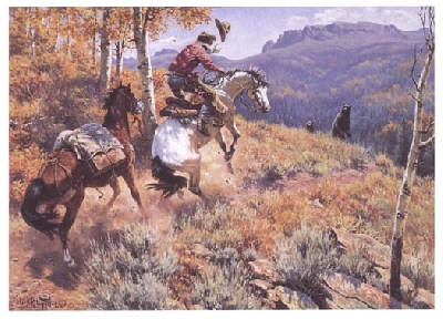 +MBA #FL9- 099  "Bear Country" By Artist Clark Kelly Price