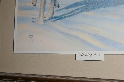 +MBA #EL7-133    "1986 Morning Run" By Artist Al Agnew