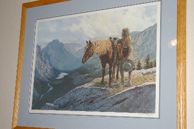 +MBA #FL8-073    "Lure Of The Mountains" By Artist David Wright