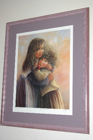 +MBA #FL8-026       "1984 Lisa's Loving Arms" By Artist Sue Etem