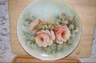 +MBA #7178  "Large Hand Painted Serving Platter