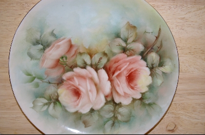 +MBA #7178  "Large Hand Painted Serving Platter