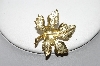 +MBA #88-225  "Gold Plated Maple Leaf Pin"